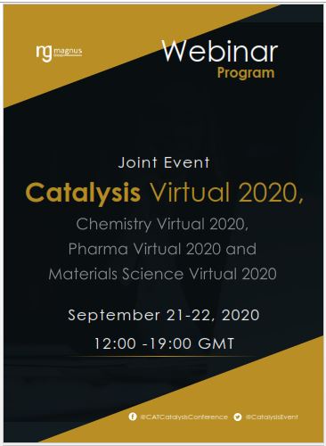 Second Edition of Global Webinar on Catalysis, Chemical Engineering and Technology Program
